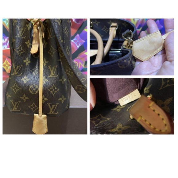 100% Auth Louis Vuitton Montaigne MM Satchel Bag - Picture 8 of 9